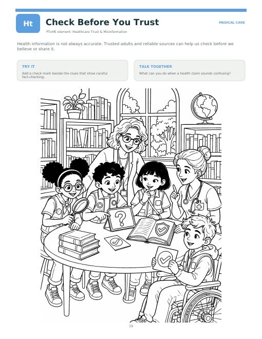 Preview of the coloring and activity book